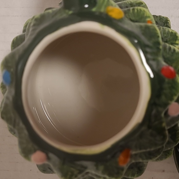 New Mr Christmas,  Christmas Tree Lidded Mug with Spoon - Picture 12 of 16